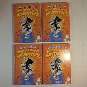 Awesome Friendly Adventure with help from Greg Heffley Set of 4 Books Paperback